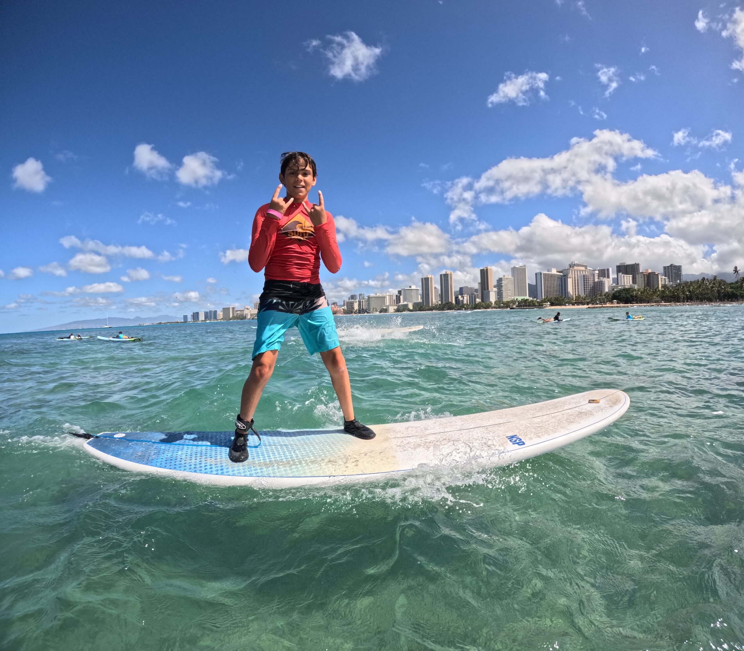 Surfing Lessons for kids