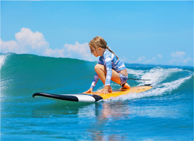 Surfing Lessons for kids